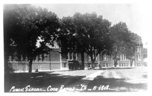 RPPC, Coon Rapids IA Iowa  PUBLIC SCHOOL  Carroll & Guthrie Counties  Postcard