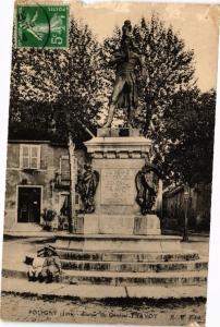 CPA POLIGNY-Statue du General (263676)