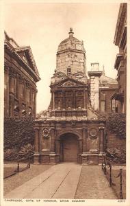 BR65201 cambridge gate of honour caius college  uk