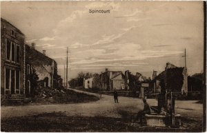 CPA Spincourt - Place - Square Scene - Ruines (1036830)