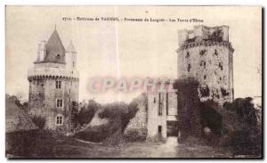 Old Postcard Environs de Vannes Château de Largoët Tours of Elven