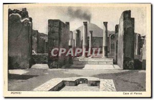 Old Postcard Pompei Casa di Pansa