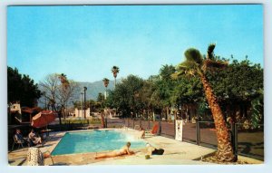 PASADENA, CA California~BELLA VISTA MOTEL Pool Route 66 Roadside c1950s Postcard
