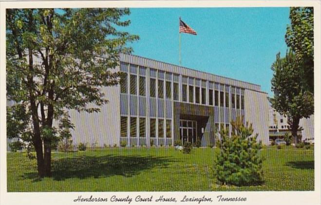 Tennessee Lexington Henderson County Court House