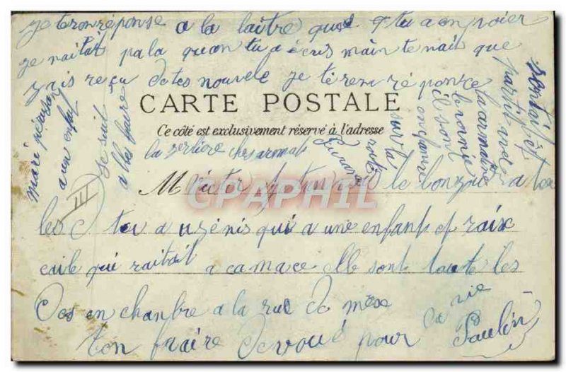 Postcard Old Woman Nude Erotic