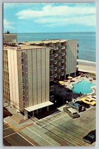 New Americana Motor Lodge - Virginia Beach, Virginia - 1966 - Postcard