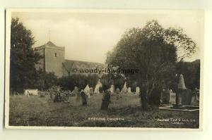 cu1369 - Beeding Church , Sussex - postcard