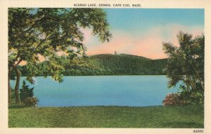 c.1930-45 Scargo Lake Dennis Cape Cod Mass. Postcard 2T6-370 