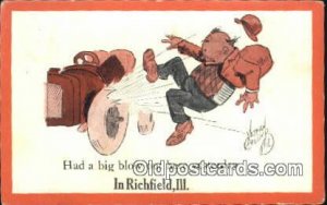 Artist Vathan Collier Postcard, In Richfield, Illinois, USA   Series # 802