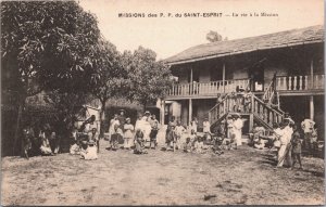 East Africa Missions Des Péres Du Saint Esprit Afrique Orientale Postcard 02.75