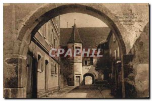 Postcard Old House Riquewihr Paul Sigrist Old Castle Family of Berkheim