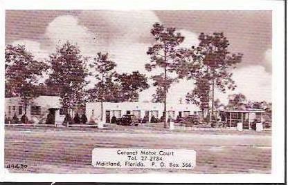 FL Maitland Coronet Motor Court 1952