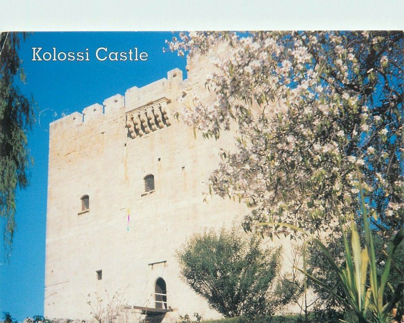 Kolossi Castle postcard Cyprus