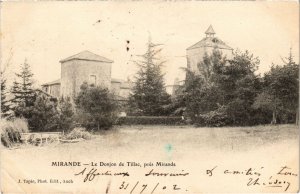 CPA MIRANDE - Le Donjon de Tillac (108128)