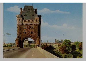 Germany - Nibelungenstadt Worms. View, Rhine Bridge Tower Gate  *CS