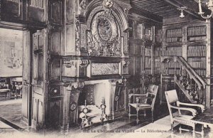France Le Chateau de Vizille La Bibliotheque