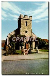 UK Postcard Old Parish church Whistable