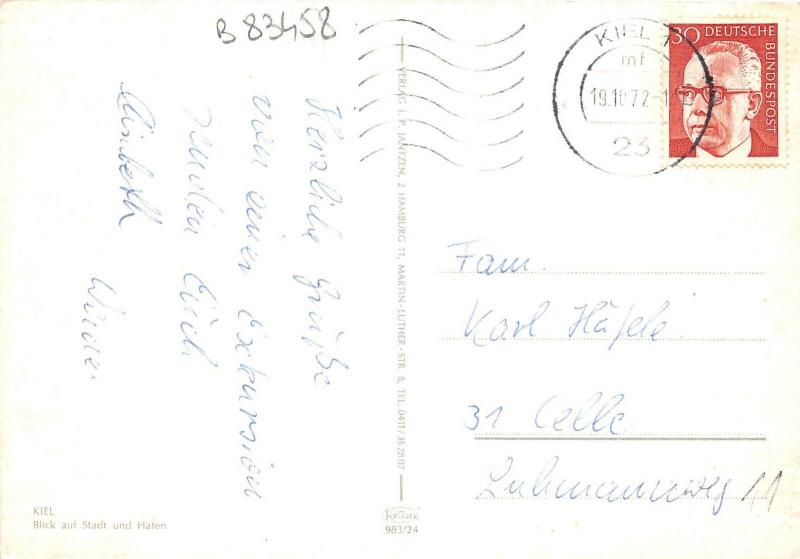 B83458 kiel blick auf statd und hafen   germany