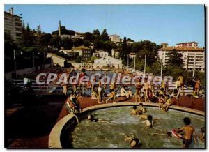 Postcard Old Privas Ardeche Pool