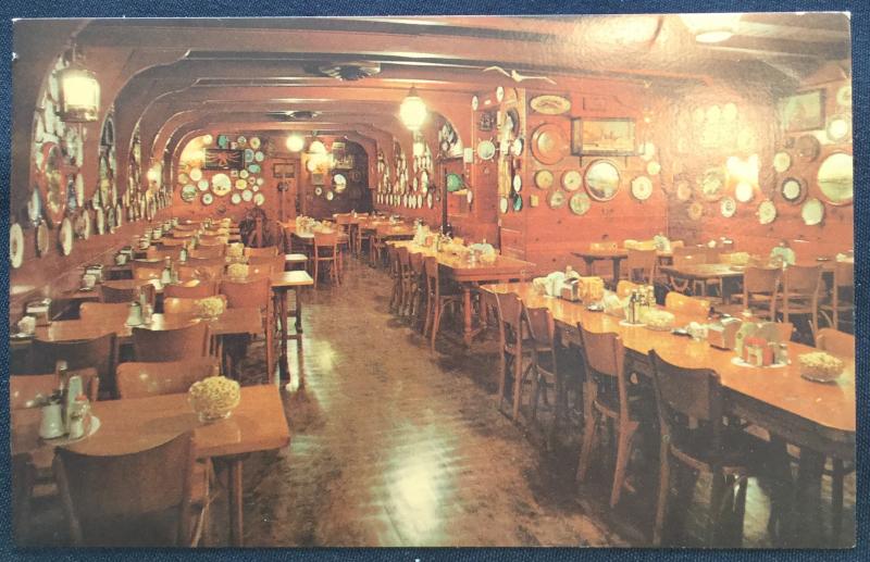 Postcard Unused Oyster Bar Wachsmuth Portland OR LB