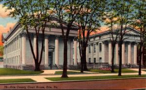 Pennsylvania Erie County Court House Curteich