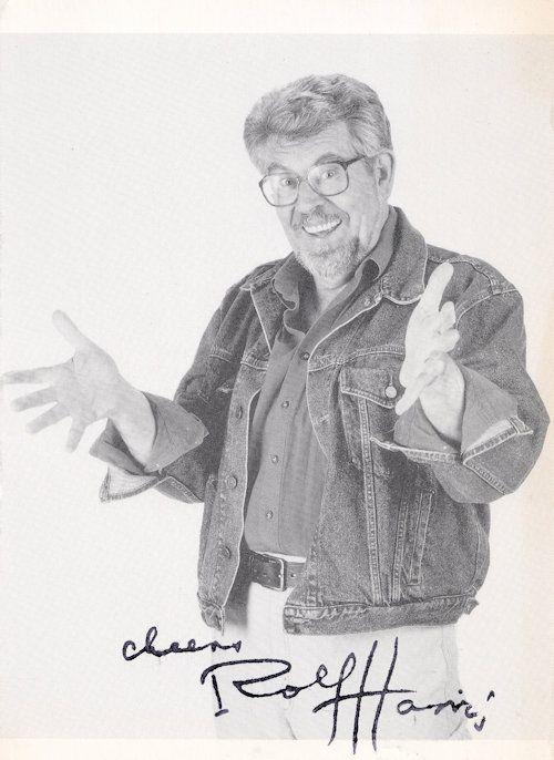 Rolf Harris Vintage Hand Signed Photo