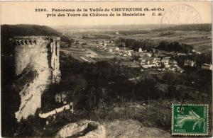 CPA Panorama de la Vallée de CHEVREUSE pris des Tours du (359069)