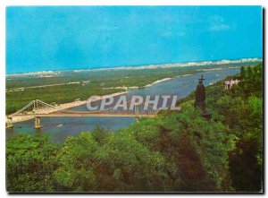 Postcard Modern View of the Dnieper