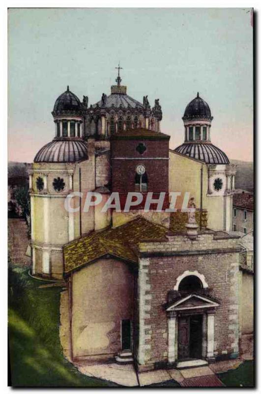 Old Postcard Basilica Church 39anglicane I & # d & # 39Ars