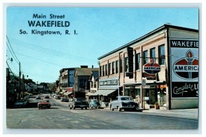 1930 Main Street, South Kingstown, Wakefield Rhode Island RI Postcard