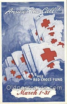 1953 Fund Campaign Red Cross Unused 