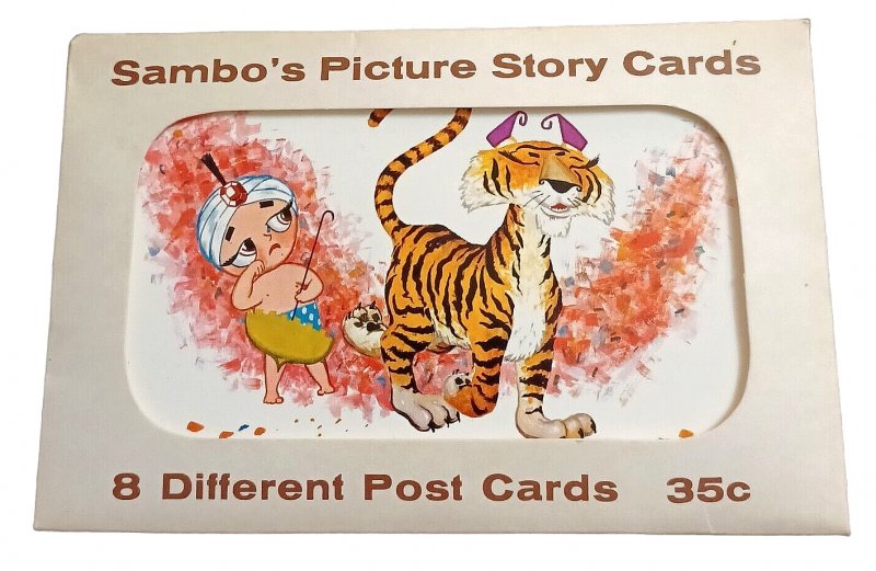 Set of 8 Sambo's Picture Story Restaurant Advertising Printed Postcards C17