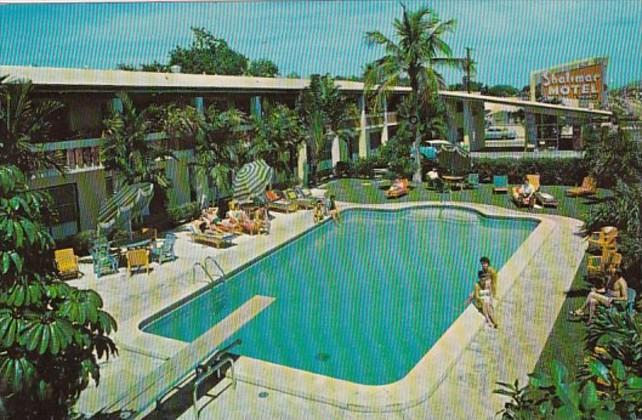 Florida Miami SHalimar Motel & Swimming Pool