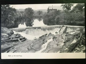 Vintage Postcard 1901-1907 Falls at Stroudsburg Pennsylvania