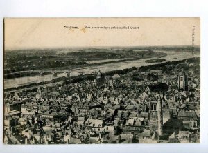 235556 FRANCE ORLEANS airview from South West Vintage postcard