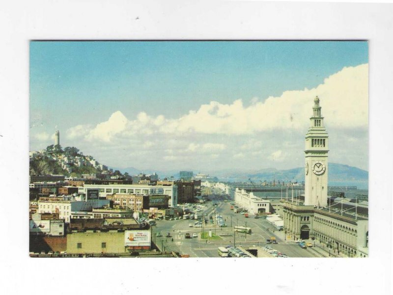 Vtg 1960's Selithco Embarcadero, San Francisco, California View Postcard