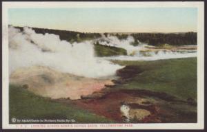 Norris Geyser Basin,Yellowstone Postcard