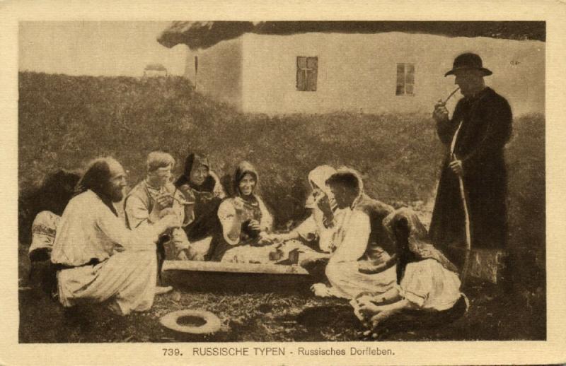 russia, Russian Types, Russian Village Life (1915)