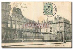 Old Postcard Vannes Prefecture