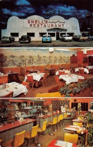 SNELL'S RESTAURANT Sullivan, Missouri ROUTE 66 Roadside c1950s Vintage Postcard