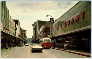 1969 Knoxville, TN The Gay Way Downtown Main St Store Dogwood Bus Car PC  A145