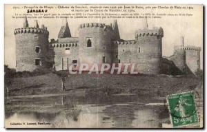 Old Postcard Miss Presqu Sarzeau Rhuys Suscinio Castle built around the Ronx ...