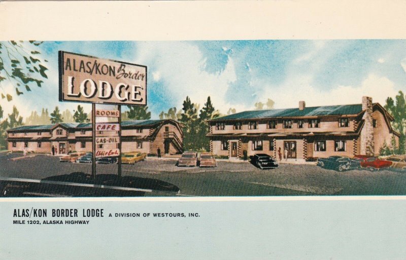 Canada Yukon Territory Mile 1202 Alaska Highway Alas/Kon Border Lodge sk7140