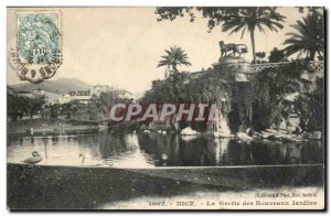 Nice - The Cave of New Jardins- Old Postcard