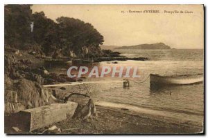 Old Postcard Environs Hyeres Giens Peninsula