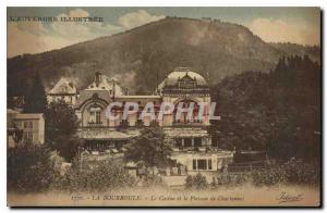 Old Postcard La Bourboule Casino and Plateau Charlannes