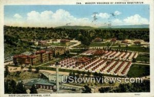 Woodmen of America Sanatorium - Colorado Springs , Colorado CO