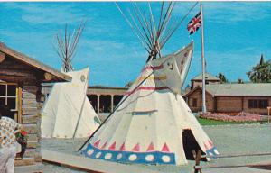 Canada TIndian Teepees Fort MacLeod Alberta