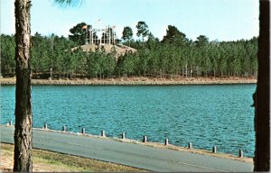Postcard Louisiana - Hodges Gardens - view from Highway 171