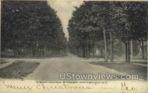 West Union Street in Hamburg, New York